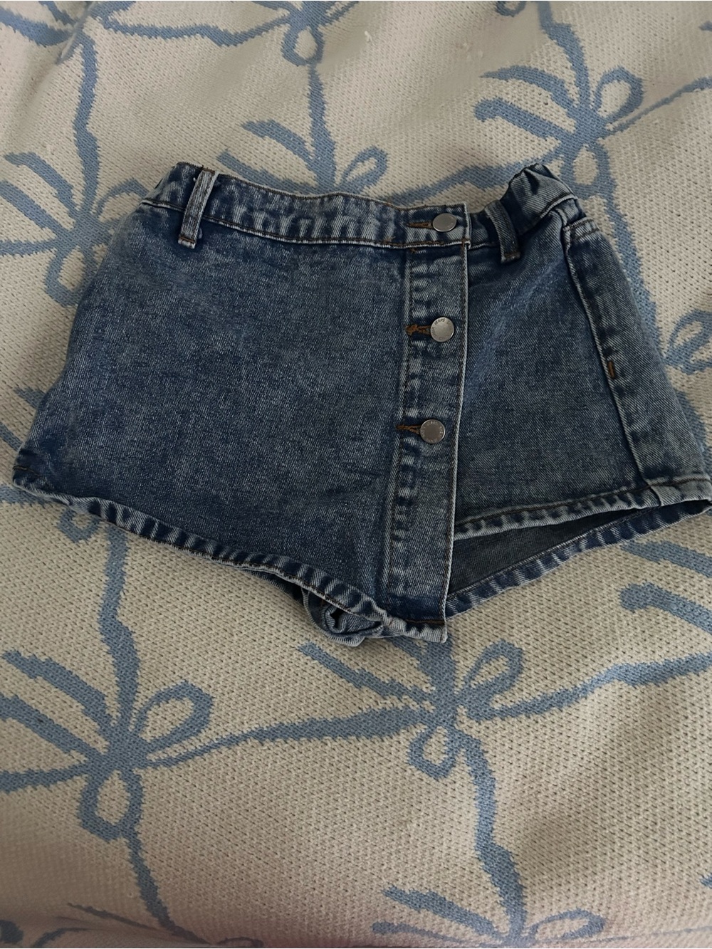 SHEIN Girls Denim Skort Size 9Y